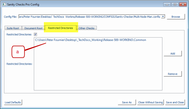 Sanity Checker Module Main